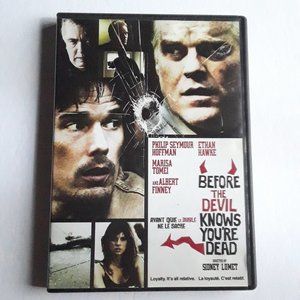 Before The Devil Knows Your Dead DVD